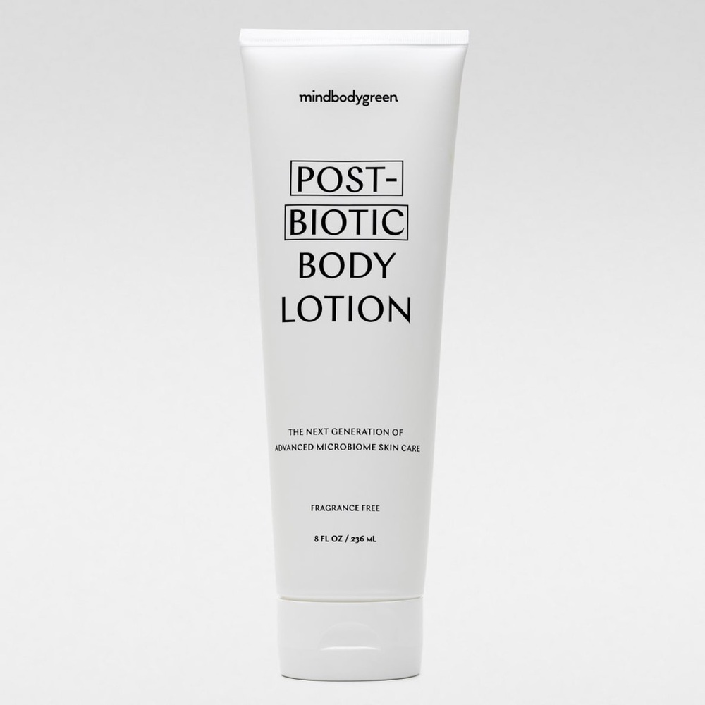 mindbodygreen Post Biotic Body Lotion, 8 fl oz/236 ml, NIB, MSRP $30